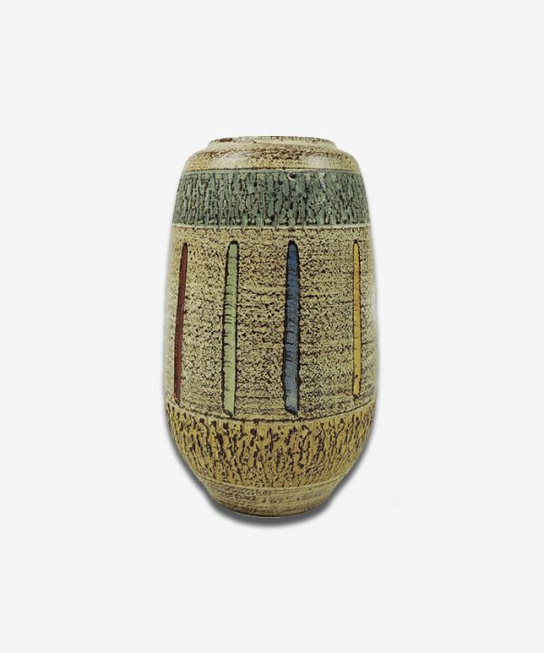 Vase with Vertical Coloured Stripes, 1960s