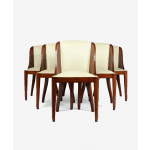 6 Art Deco Dining Chairs