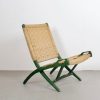 Ebert Wels Green Foldable Chair