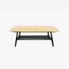 Ercol Coffee Table with Black Legs, 1960s