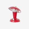 Small Red Metal Lamp by Philips