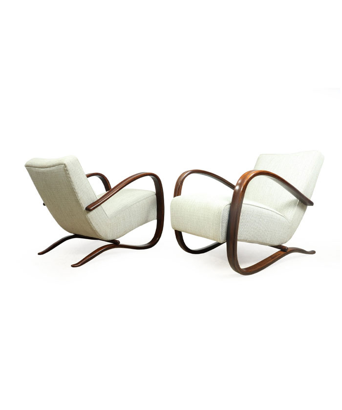 Pair of H269 Chairs by Thonet