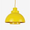 Yellow Minisol Pendant Lamp by K Kewo for Nordisk Solar, 1960s
