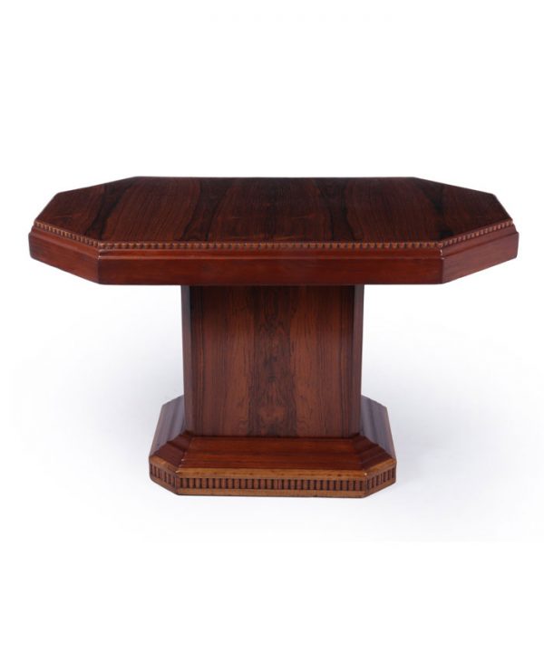 French Art Deco Rosewood coffee Table c 1920