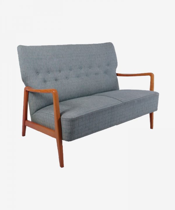 Mid Century Danish Two Seat Sofa by Dux 1950