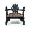 Armchair by Ettore Zaccari ebonised Black Oak c1910