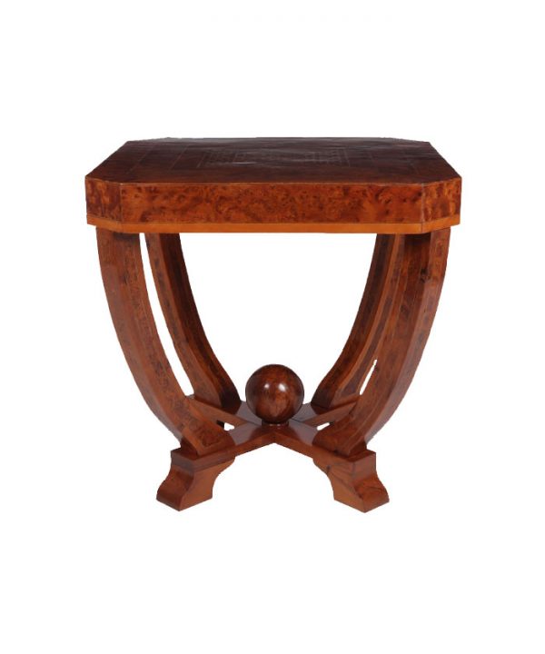 Art Deco Coffee Table In Burr Yew C1930