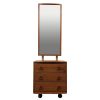 Ercol Cheval Mirror with 3 Drawers, 1960s