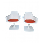 Swivel Armchairs by Stamp Nurieux