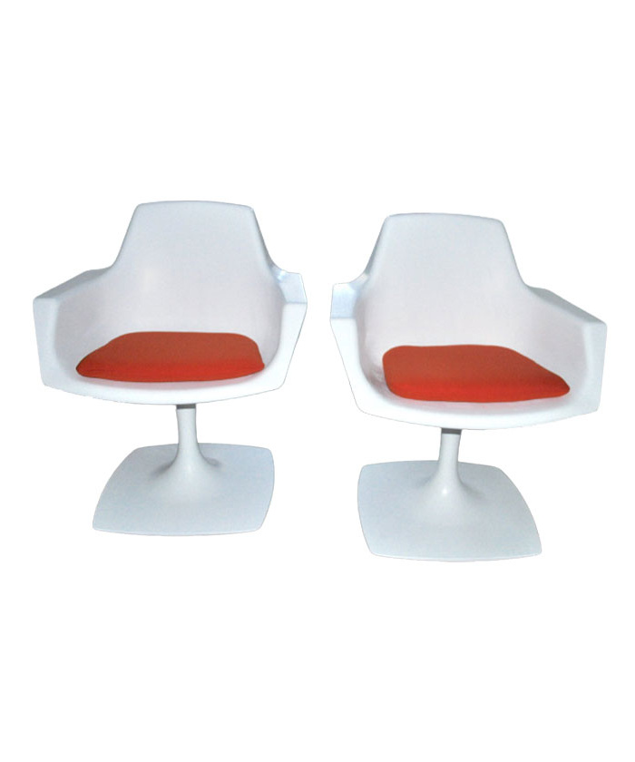 Swivel Armchairs by Stamp Nurieux