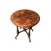 Victorian Burr Walnut & Marquetry Occasional Table