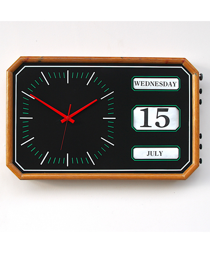 British Calendar Clock by A Lloyd & Sons