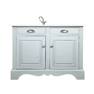 Bathroom Vanity Unit Washstand With Marble Top