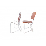 Aluflex Stacking Chairs By Armin Wirth For Ph. Zieringer KG