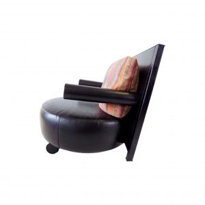 B&B Italia Baisity leather armchair by Antonio Citterio