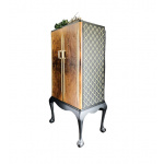 Art Deco Drinks / Cocktail cabinet, Black and Gold