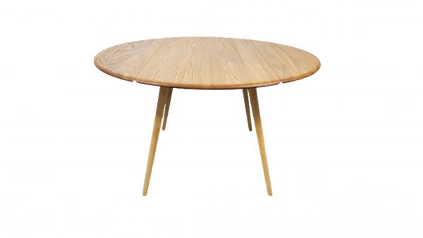 Ercol Round Drop Leaf Dining Table, 1990s