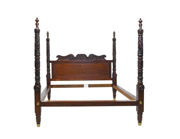 A Ralph Lauren Westminster bed from the Safari collection