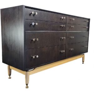 G-Plan Black Double Chest of Drawers, 1960s