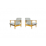 Pair of GFM 142 armchairs by Edmund Homa 1960s