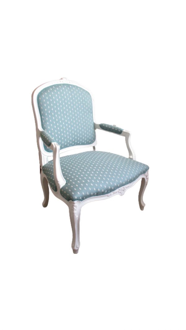Louis XVI Style Fauteuil Chair