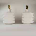 Pair Of Facette Table Lamps For German Steuler By Cari Zalloni, 1970s, Set Of 2