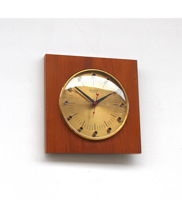 Decorative Wall Clock By Weimar, 1970s