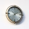 Vintage Sunburst Style Clock By Metamec