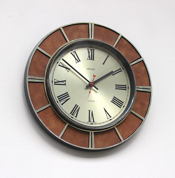 Metamec Vintage Wall Clock, 1970s