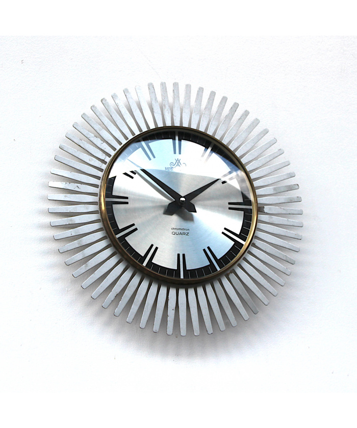Vintage Sitting Room Wall Clock By Meister Anker, 1960s