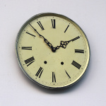 Vintage English Waiting Room Clock Dial