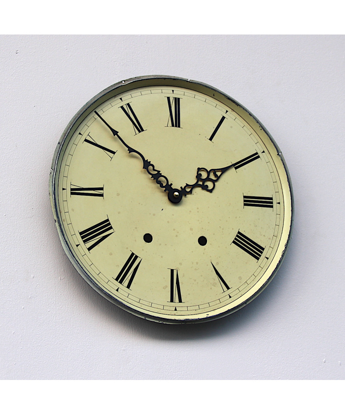 Vintage English Waiting Room Clock Dial