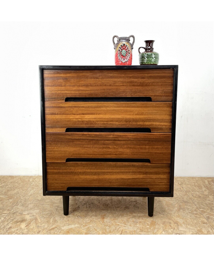 Vintage Walnut Chest Of Drawers By STAG