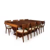 Art Deco Dining Table & Eight Chairs By Jean Royere For Gouffe Paris