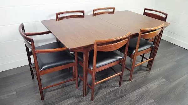 McIntosh Extending Table & Six Chairs, 1960s