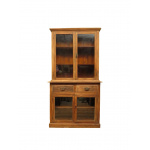 Antique Pine Glazed Wall Cabinet