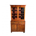 Magnificent Victorian Bookcase On Cupboard
