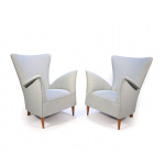 Armchairs By Gio Ponti For Hotel Bristol Merano C1954