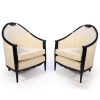 Pair of French Art Deco Armchairs By Maurice Dufrene