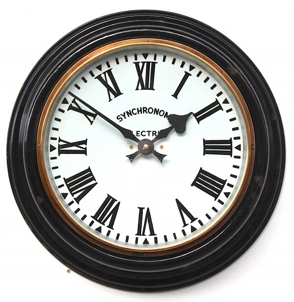 Synchronome British Vintage Wall Clock, 1940s