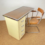 Desk with Bauhaus chair