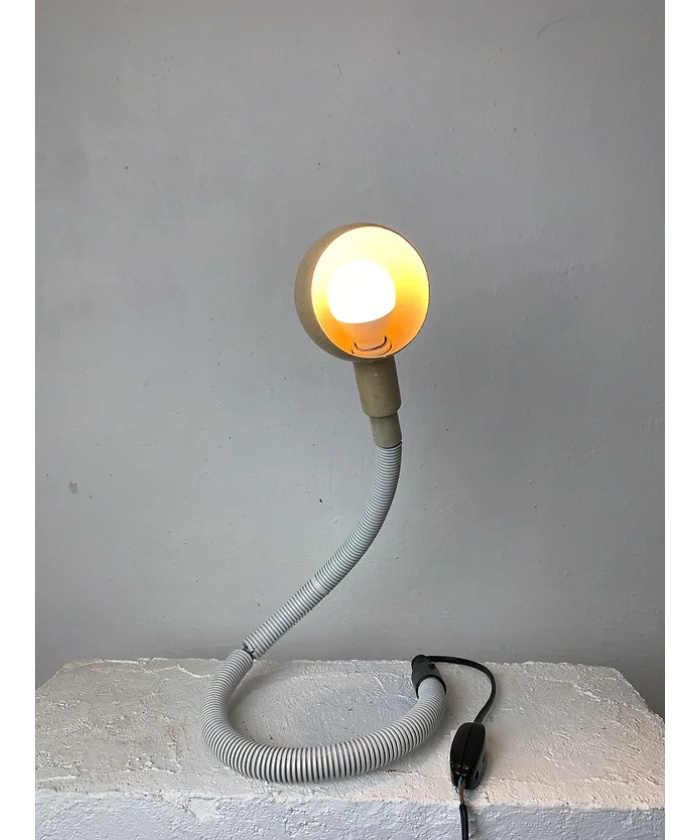 Vintage Hebi Space Age Table Lamp by Isao Hosoe for Valenti Luce