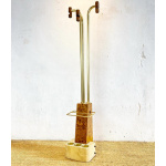 Umbrella stand and coat hanger in the style of Willy Rizzo