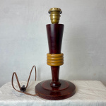 French Lamp in Mahogany and Maple