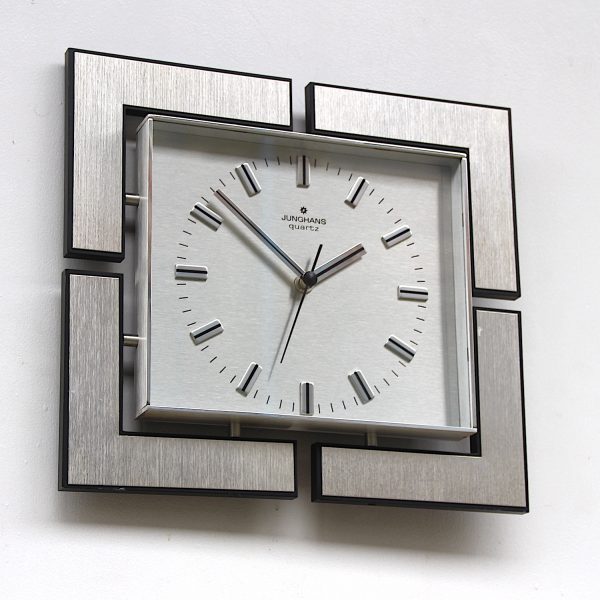 Vintage Wall Clock By Junghans, 1970s