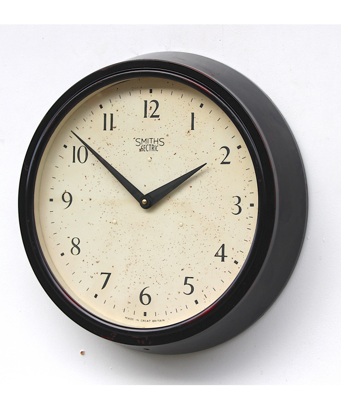 Vintage British Wall Clock By Smiths, 1960s