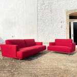 Nest sofa and armchair Piero Lissoni for Cassina