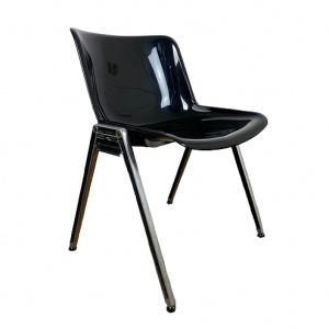 Set of 10 SM203 chairs by Osvaldo Borsani for Tecno