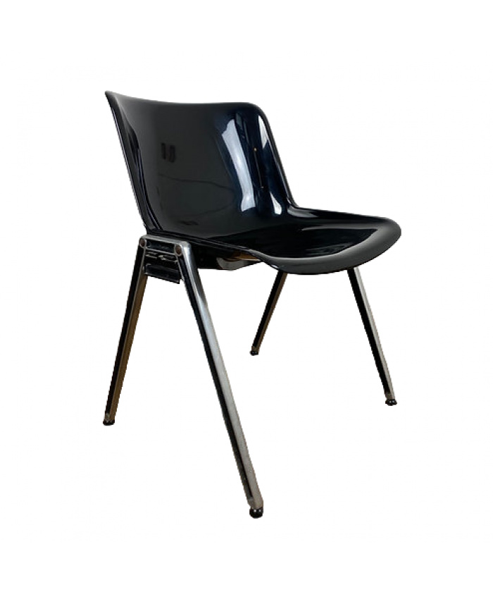 Set of 10 SM203 chairs by Osvaldo Borsani for Tecno