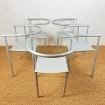 5 Von Vogelsang chairs by Philippe Starck for Driade